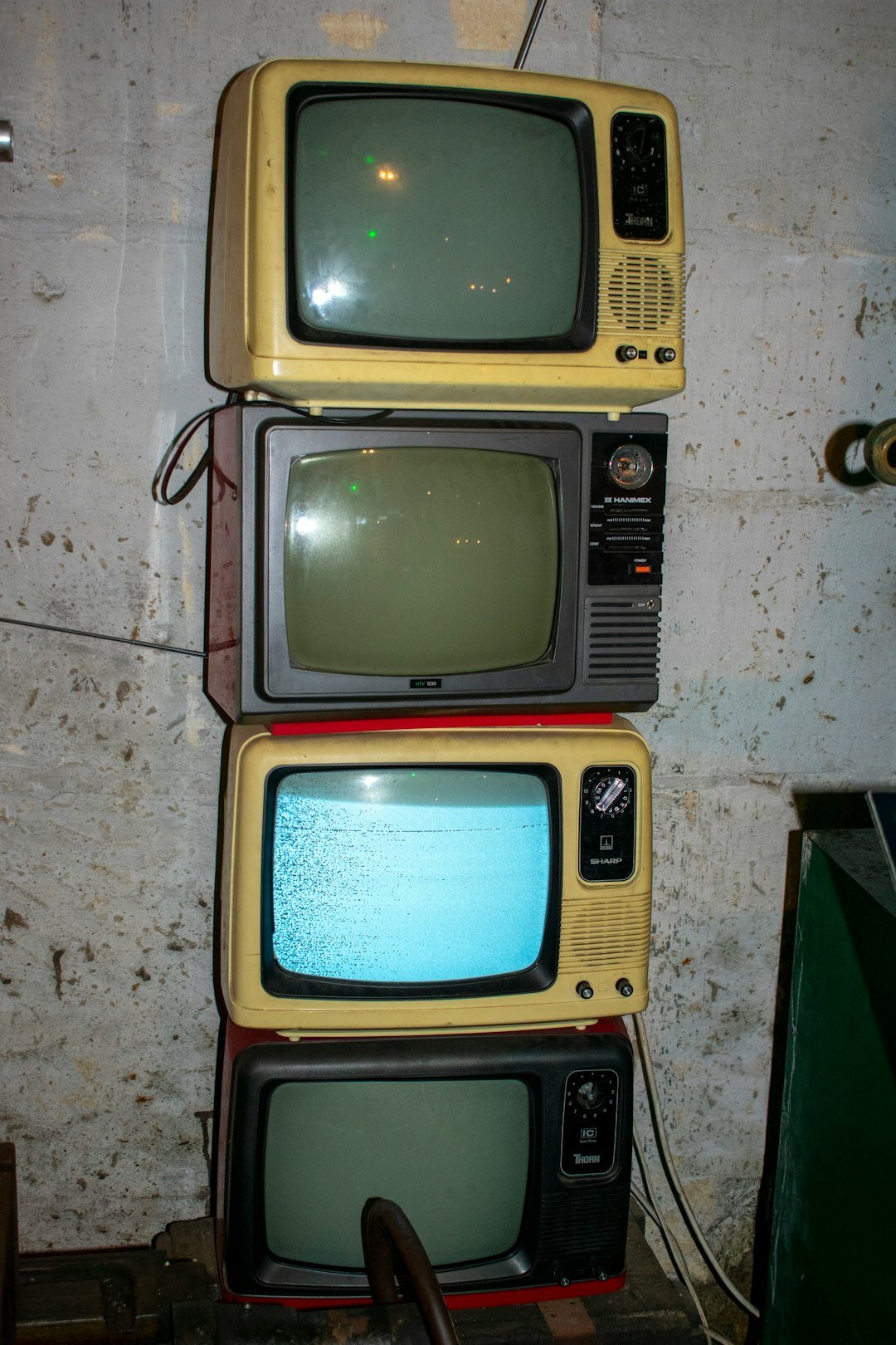 old television studio